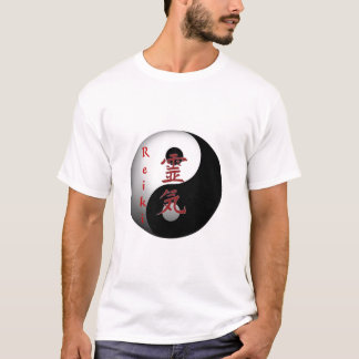 parte dianteira de camisa do reiki