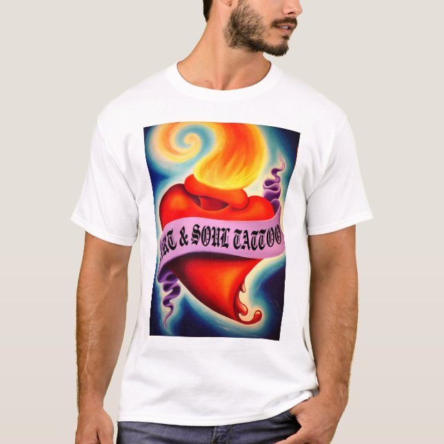 PARTE DIANTEIRA DE CAMISA SAGRADO DA ARTE & DA (Frente)