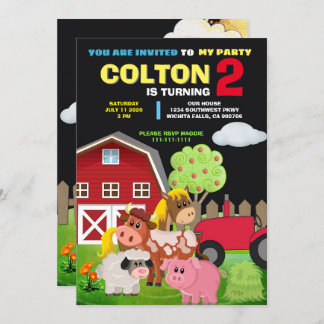 PARTE NO CONVITE DE ANIVERSÁRIO DE FAZENDA