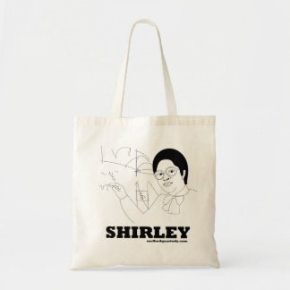 Parte traseira do bolsa de Shirley Ann Jackson