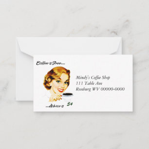 Parteira retrô Café e Conselho