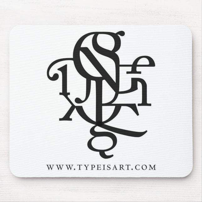 Partes de um mousepad do caráter (Frente)