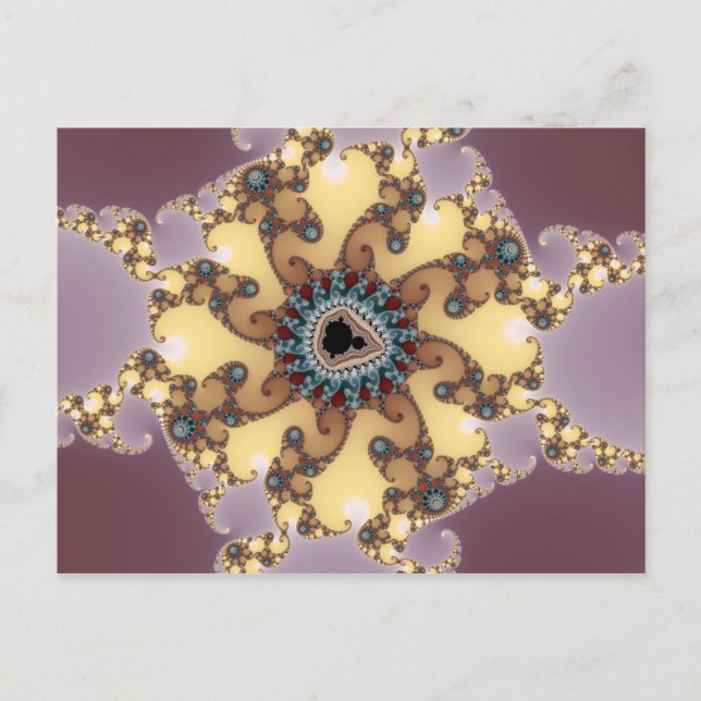 Partícula Atômica - Cartão postal fratural (Frente)