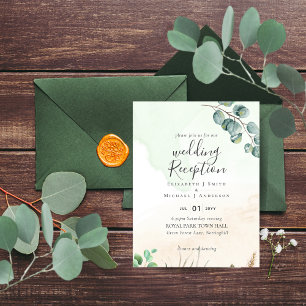 Partido da Recepção de casamento Eucalyptus Gree