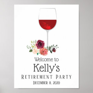 Partido da Reforma do Vinho Vermelho Poster