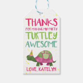 Partido da Tartaruga Rosa Favorece Etiquetas para