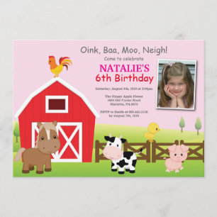 Partido do Barnyard do país do convite do