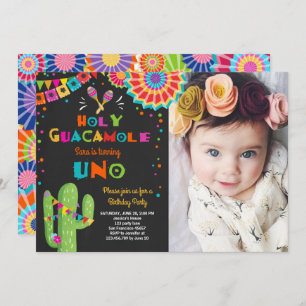 Partido do cacto do convite do aniversário da