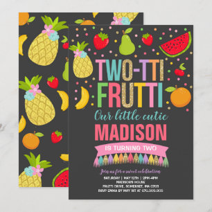 Partido do segundo aniversário do Convite de festa