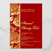 Partido Elegante Red Botanic Charity Event Gala