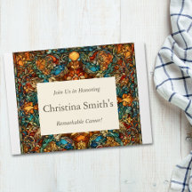 Partido Geométrico Mosaico de Aposentação de Vidro