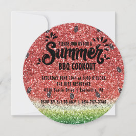 Partido Modern Glitter Watermelon Summer CHURRASCO