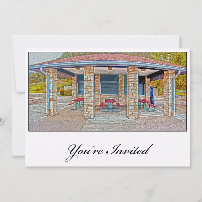 Partido no convite do parque (Frente)