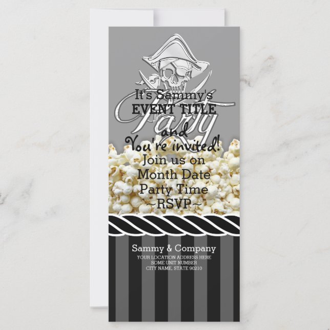 Partido Pirata Personalizado (Frente)