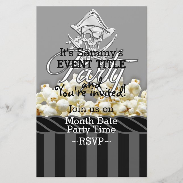 Partido Pirata Personalizado (Frente)