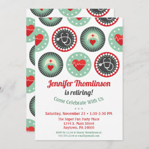 Partido RN LPN dos cuidados do convite da