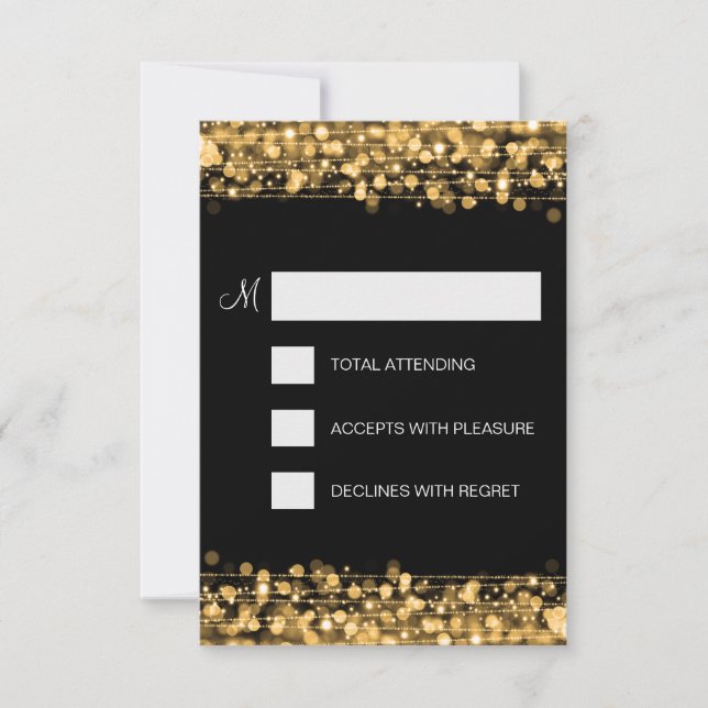 Partido RSVP Elegante abre Dourado (Frente)