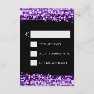 Partido RSVP Elegante brilha roxo