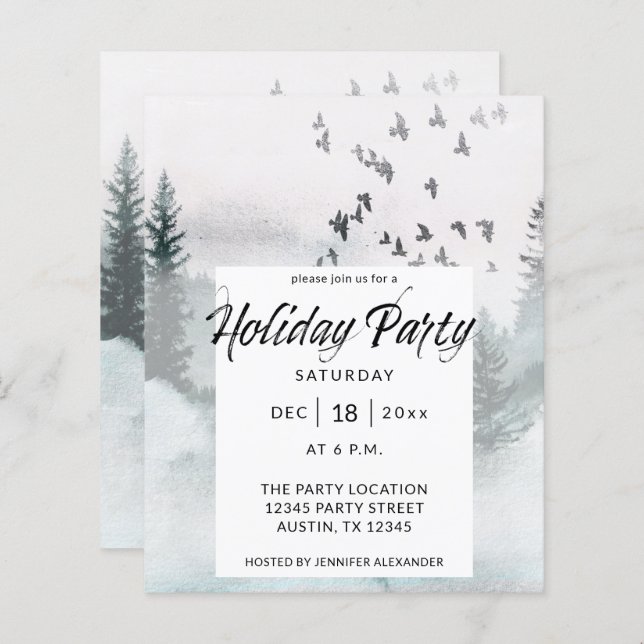 Partido Russo de Férias da Árvore de Inverno (Frente/Verso)