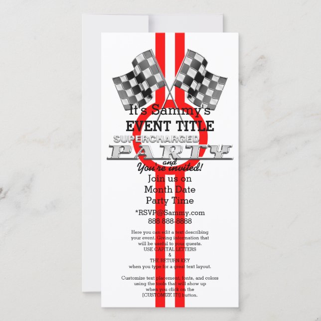 Partido sobrecarregado personalizado do desempenho (Frente)