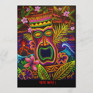 Partido Tiki Tacky Tiki dos Convites CBjork