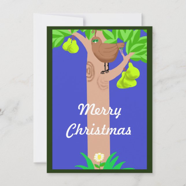 Partridge in a Pear Tree Christmas card (Frente)