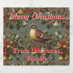 Partucho em uma árvore de pera personalizar