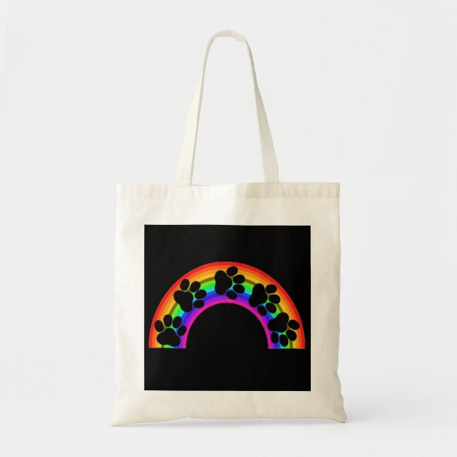 Pás De Bolsa De Mão Num Arco-Íris (Frente)