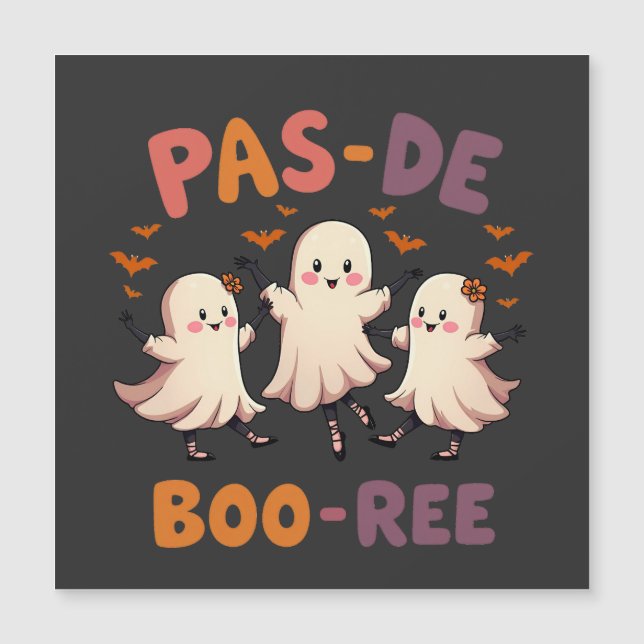 Pas de boo-ree Dança de Ballet Assustador de Hallo (Frente)