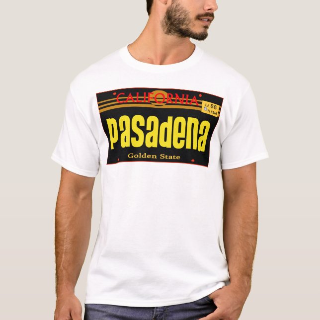 Pasadena,Ca - T-Shirt (Frente)