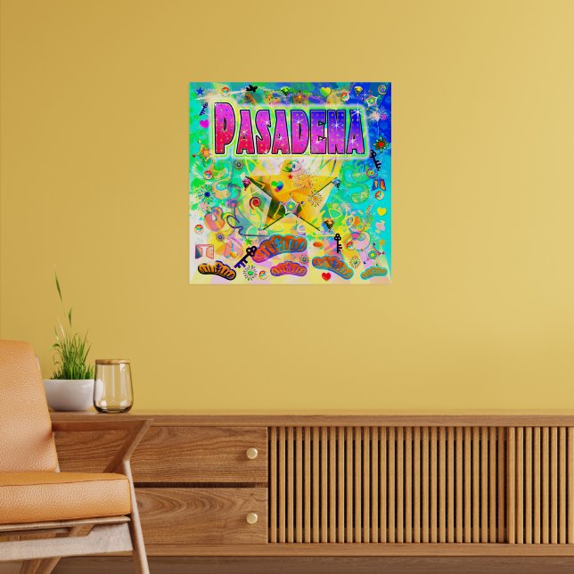 Pasadena Epoch Hour Poster (Sala de Estar 2)