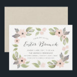 Páscoa Blossoms Brunch Convite<br><div class="desc">A Páscoa 5x7 floresce o convite. Personalizável.</div>