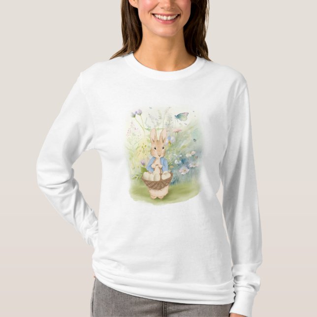 Páscoa Bunny Peter T-Shirt (Frente)