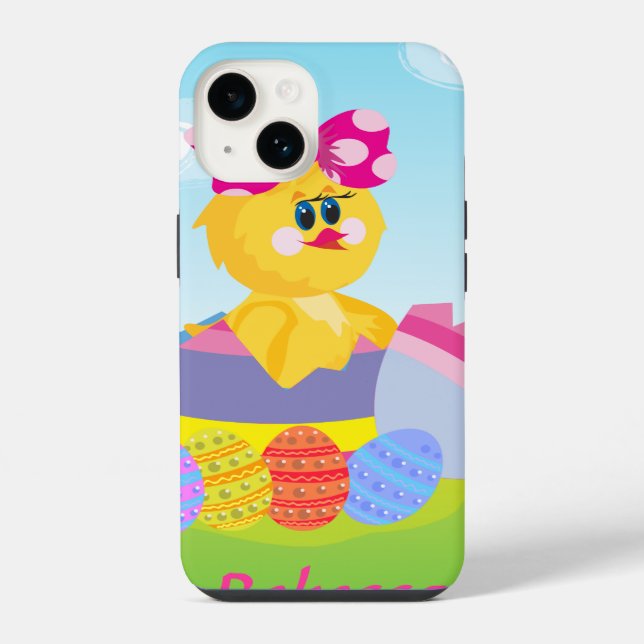 Páscoa Chic Personalizada Fofa (Verso)