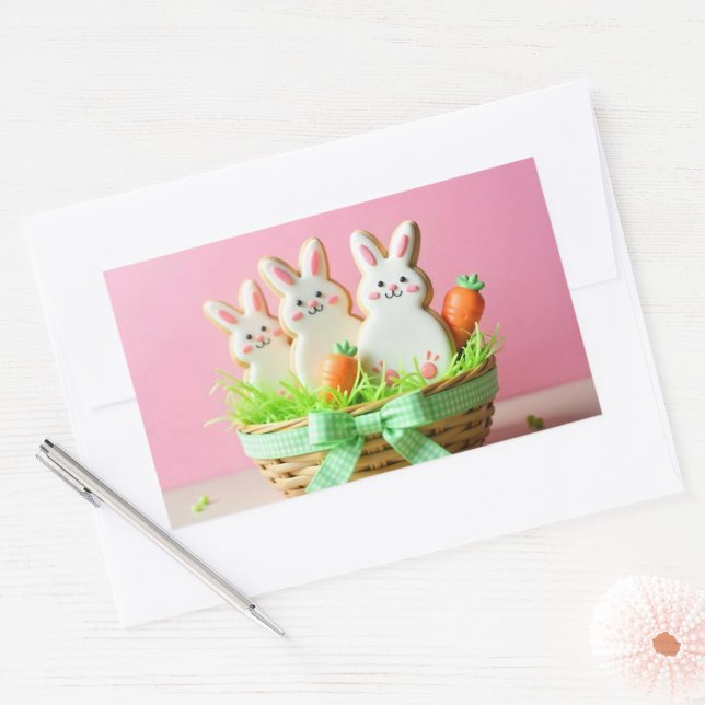 Páscoa Cookies Adesivos redondos clássicos (Criador carregado)