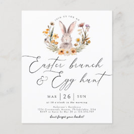 Páscoa De Orçamento Brung Hunt Wildflower Bunny