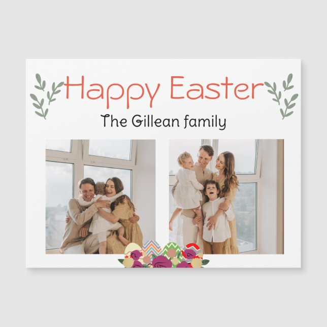 páscoa dia, felz pascoa para a família 2 foto (Frente)