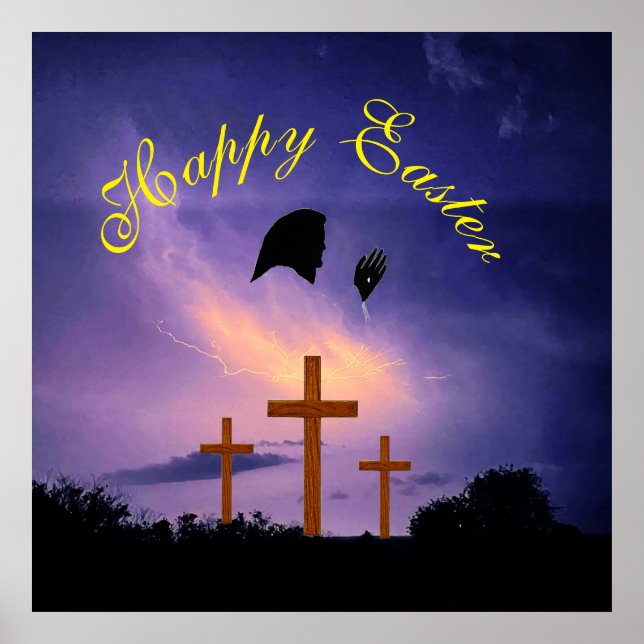 PÁSCOA ELE TEM RISEN POSTER (Frente)