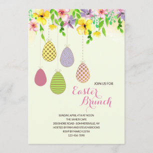 Páscoa está aqui convite