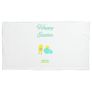 Páscoa Hatchlings King Size Pillowcase