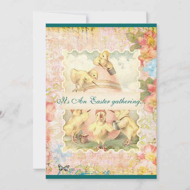 Páscoa que recolhe o convite (Frente)