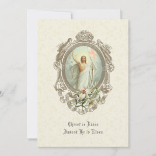 Páscoa Resplendente Ressurreição Jesus Lírio 