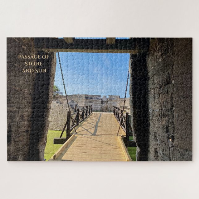 Passagem de Pedra e Sol - Quebra-cabeça de Ember S (Horizontal)