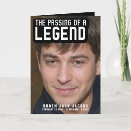 Passagem de uma lenda Mono do programa de serviços