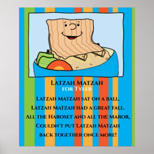 Passagem Latzah Matzah Poster 20 x 24 Matte Finish