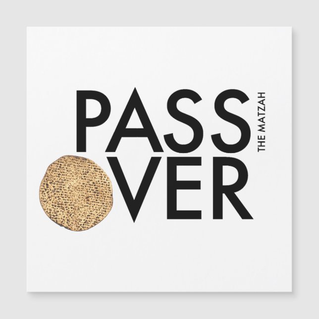 PASSAGEM - PASSA o matzah POR CIMA - Páscoa (Frente)