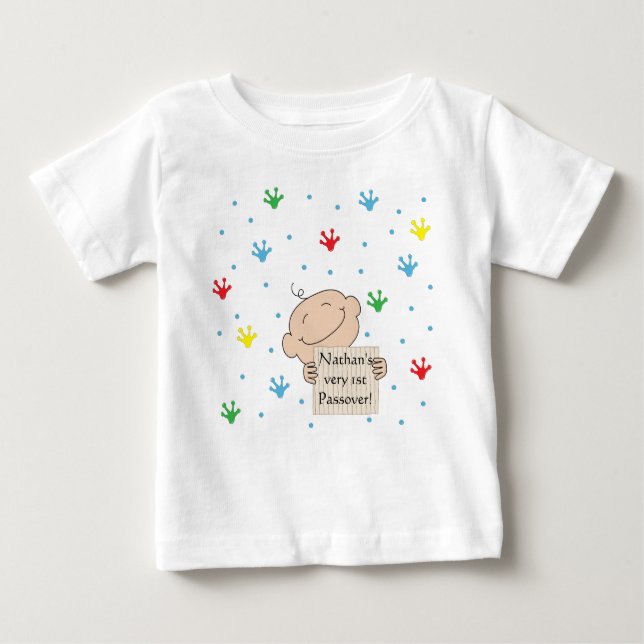 Passagem T-Shirt 3-24 meses Personalizar (Frente)