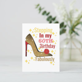 Passando no meu aniversário de 60 anos fabulosamen