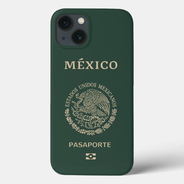 Passaporte mexicano (Verso)