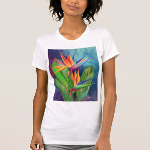 Pássaro da Flor do Paraíso - Camisa Strelitzia